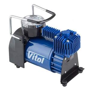 Компрессор ViTOL K-52 150psi/15Amp/40л/Автостоп/прикуриватель