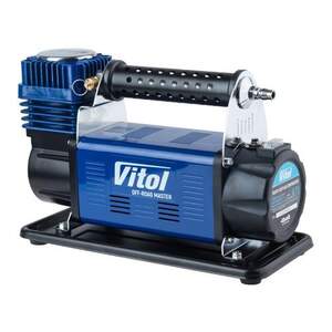 Компрессор ViTOL K-71 150psi/50 Amp /160л/шланг 7,5м/клеммы