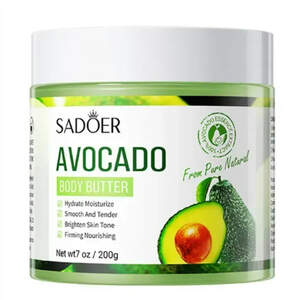 Крем-масло для тела с экстрактом авокадо Sadoer, 200 г