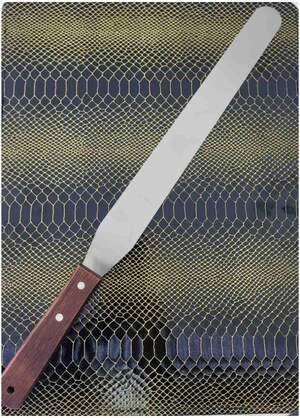 Шпатель для депиляции 30см, металл Шпатель для депиляции 30см, металл