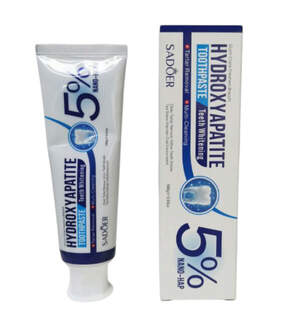 Отбеливающая зубная паста Sadoer с гидроксиапатитом, 100g Отбеливающая зубная паста Sadoer с гидроксиапатитом, 100g