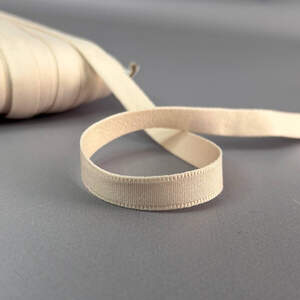 Туннельная лента бесшовная, гладкая 1см х1м, - бежевый темный