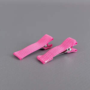 (10 шт) Заколка-заготовка уточка с репсовой лентой 3,5 см - малиновый (10 шт) Заколка-заготовка уточка с репсовой лентой 3,5 см - малиновый