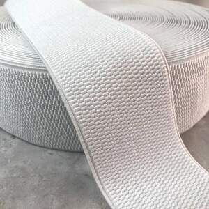 Резинка поясная, манжетная - 6см/25ярд. белый Резинка поясная, манжетная - 6см/25ярд. белый