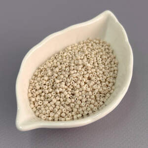 #12/0 Бисер китайский мелкий, 450 г - айвори матовый #12/0 Бисер китайский мелкий, 450 г - айвори матовый