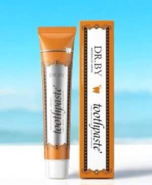 Зубная паста против налета DR.BY с апельсином, 100g