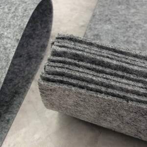 2 мм - Фетр плотный, 40х60 см, цвет - серый С33 2 мм - Фетр плотный, 40х60 см, цвет - серый С33