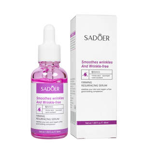 Антивозрастная сыворотка для лица против морщин Sadoer с пептидами, 30 мл Антивозрастная сыворотка для лица против морщин Sadoer с пептидами, 30 мл