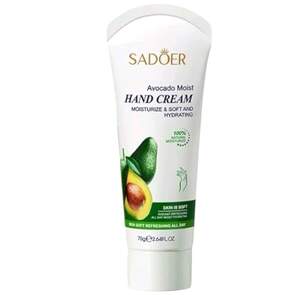 Питательный крем для рук с экстрактом авокадо Sadoer, 75мл