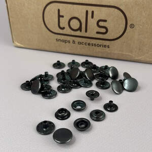 Кнопка #61 (киевская) 15мм Блэк Никель (720шт) Tals (00246)