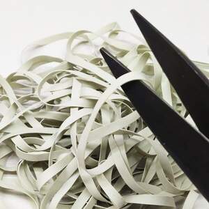 Латексная резинка для купальников 5мм (на метраж, отрезами) кратно 1м