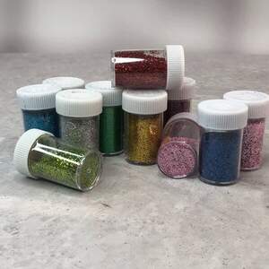 Набор блесток глиттера 12 шт - Микс1 Набор блесток глиттера 12 шт - Микс1