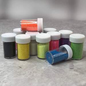 Набор блесток глиттера 12 шт - Яркий Микс Набор блесток глиттера 12 шт - Яркий Микс