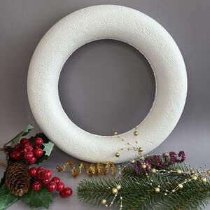 Пенопластовая основа под венок 27 см