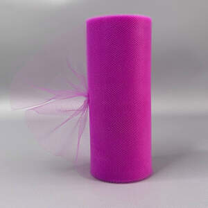 Фатин в рулонах 15см, моток 20м - фиолетовый
