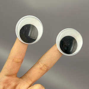 (10г) Подвижные глазки для игрушек самоклеющиеся Ø30 мм (10г) Подвижные глазки для игрушек самоклеющиеся Ø30 мм