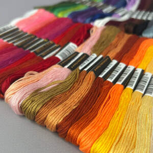 (50шт по 8м) Набор мулине (нитки для вышивания) - Микс (50шт по 8м) Набор мулине (нитки для вышивания) - Микс