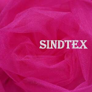 34-Фатин жесткий, ширина 1,8м., Малиновый