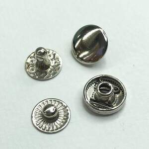 Кнопка Альфа 10мм Никель VT-2 (50шт) (00244) Кнопка Альфа 10мм Никель VT-2 (50шт) (00244)