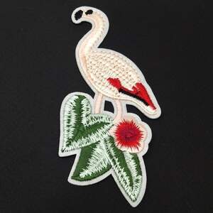 Термонаклейка Фламинго 5 1 шт, 5,5х11,5 см Термонаклейка Фламинго 5 1 шт, 5,5х11,5 см