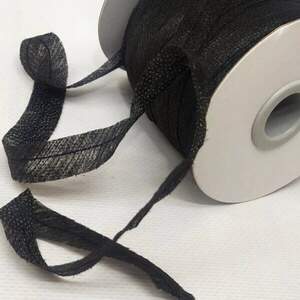 Долевик клеевой по косой черный, 1,2 см 96 метров Долевик клеевой по косой черный, 1,2 см 96 метров