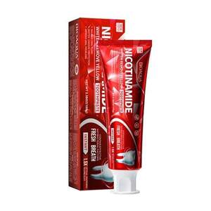 Отбеливающая зубная паста Bioaqua Nicotinamide, 100г