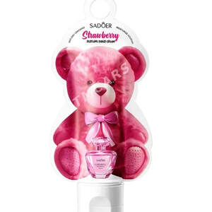 Парфюмированный крем для рук с клубникой Sadoer, 55г