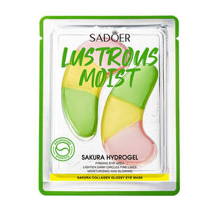 Патчи под глаза тройного действия с экстрактом сакуры Sadoer, 7,5мл