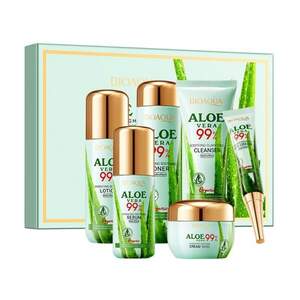 Подарочный набор косметики для лица 6в1 Bioaqua Aloe Vera