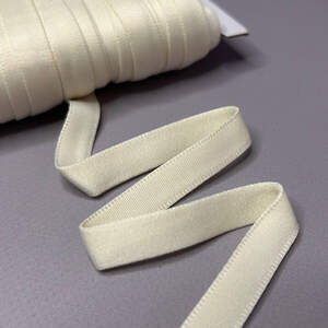Туннельная лента бесшовная, гладкая 1,2см х1м, - айвори