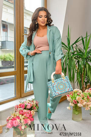 Костюм №2358-мята
