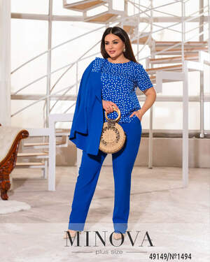 Костюм 3-ка №1494-електрик