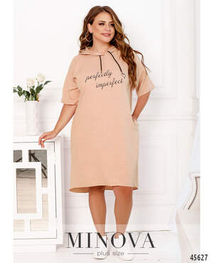 Сукня №1084Б-пудровий
