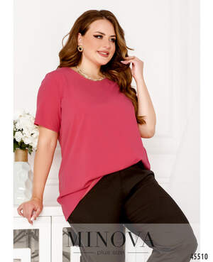 Блуза №2283-малиновий