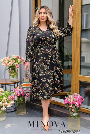 Сукня №2444-чорний