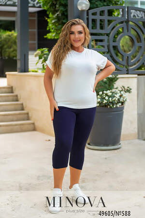 Бриджи №588-синій