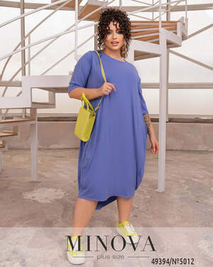 Сукня №5012-васильковий