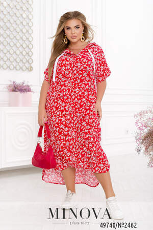 Сукня №2462-червоний