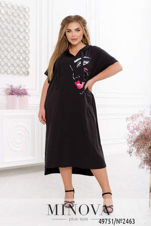 Сукня №2463-чорний
