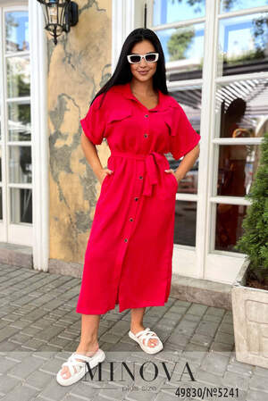Сукня №5241-червоний Сукня №5241-червоний