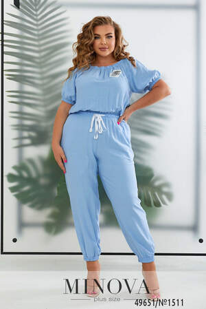 Комбінезон №1511-блакитний Комбінезон №1511-блакитний