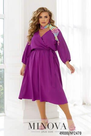 Сукня №2470-фуксія