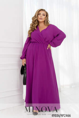 Сукня №2466-фуксія