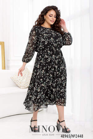 Сукня №2448-чорний