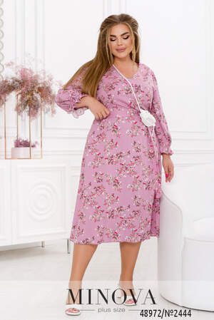 Сукня №2444-рожевий