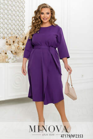 Сукня №2353-фіолетовий