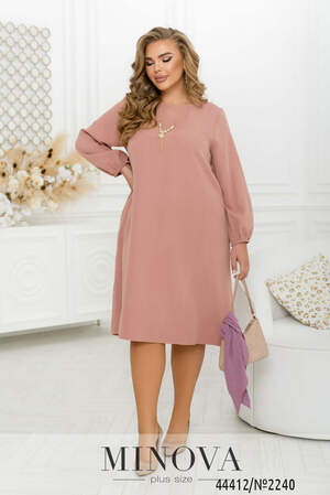 Сукня №2240-рожевий