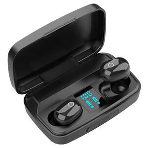 Bluetooth стерео наушники беспроводные c боксом для зарядки Bluetooth стерео наушники беспроводные c боксом для зарядки