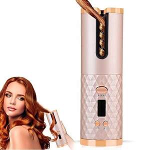 Плойка авто-бигуди для завивки волос, беспроводной Ramindong Hair curler. Цвет: розовый Плойка авто-бигуди для завивки волос, беспроводной Ramindong Hair curler. Цвет: розовый