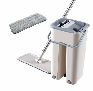 Швабра и Ведро Большое Scratch Cleaning Mop со складной ручкой и системой отжима, две насадки микрофибры Швабра и Ведро Большое Scratch Cleaning Mop со складной ручкой и системой отжима, две насадки микрофибры